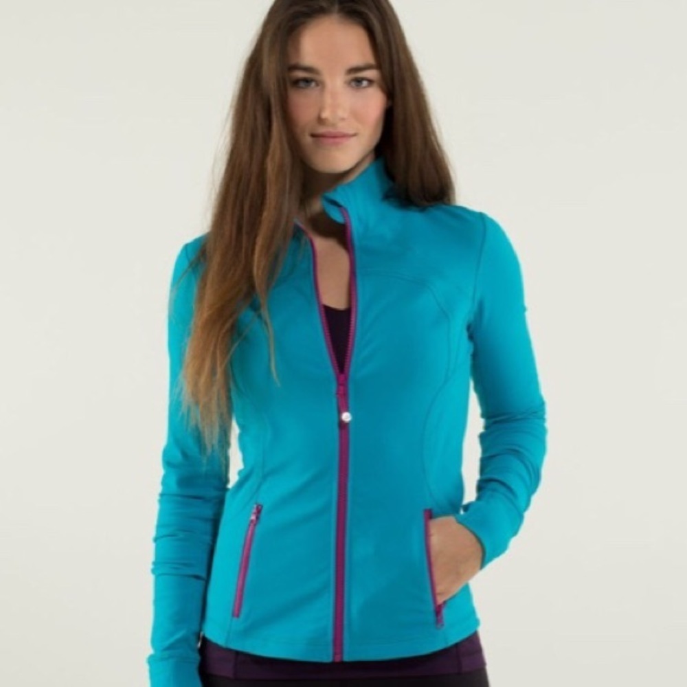 Lululemon Forme Jacket, aqua - Picture 2 of 8